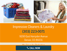 Tablet Screenshot of continentaldiscountcleaners.com